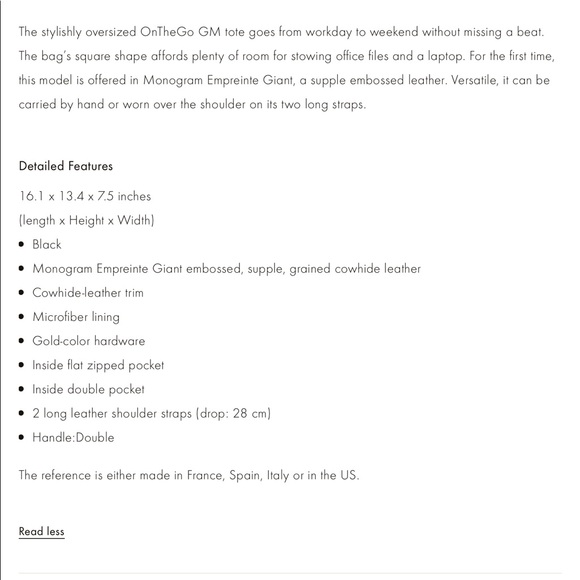 Louis Vuitton OnTheGo Bag - Picture 2 of 7